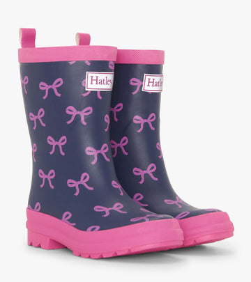Hatley Teeny Bows Matte Rain Boots